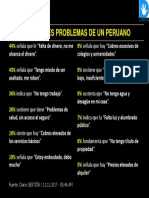 Principales Problemas de Un Peruano