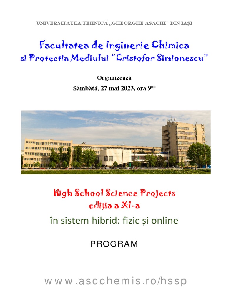 Program HSSP 2023 | PDF