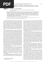 The Mechanisms of Lithium and Sodium Insertion in Carbon Materials