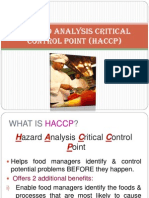 Topic 4 - Haccp