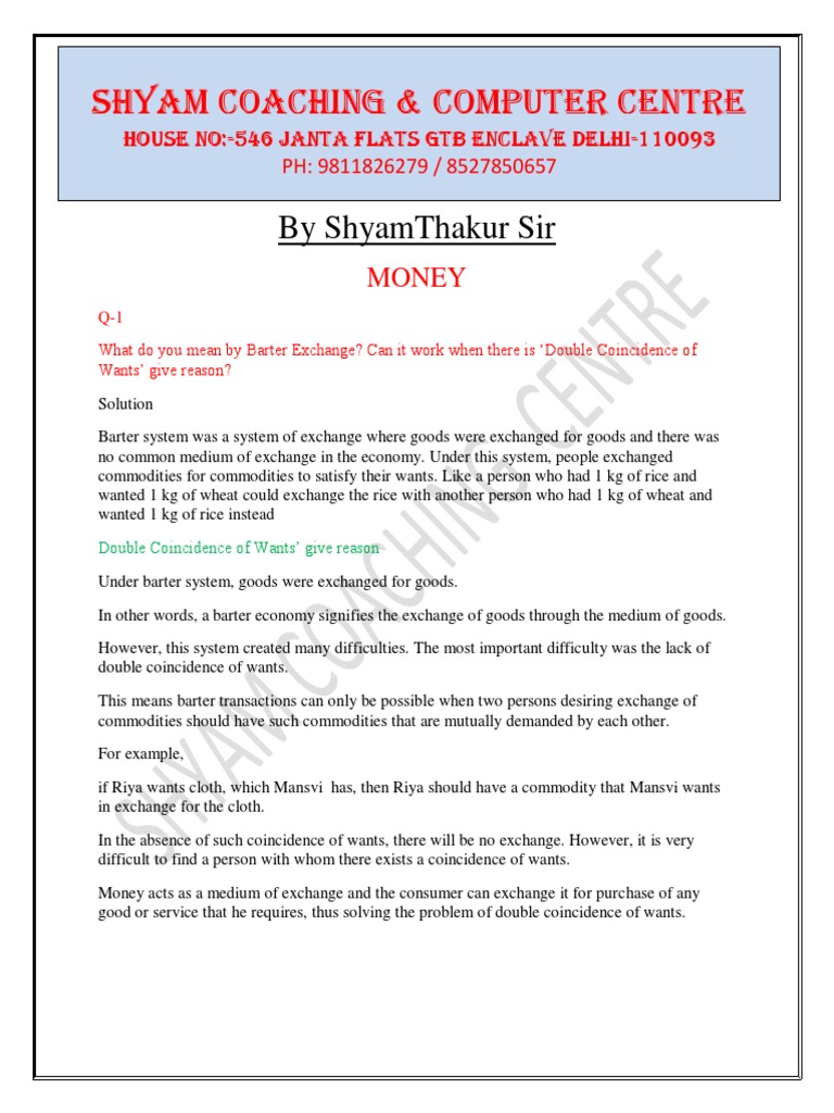 Money | PDF | Money | Money Supply