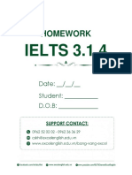 IELTS 3.1.4 - homework