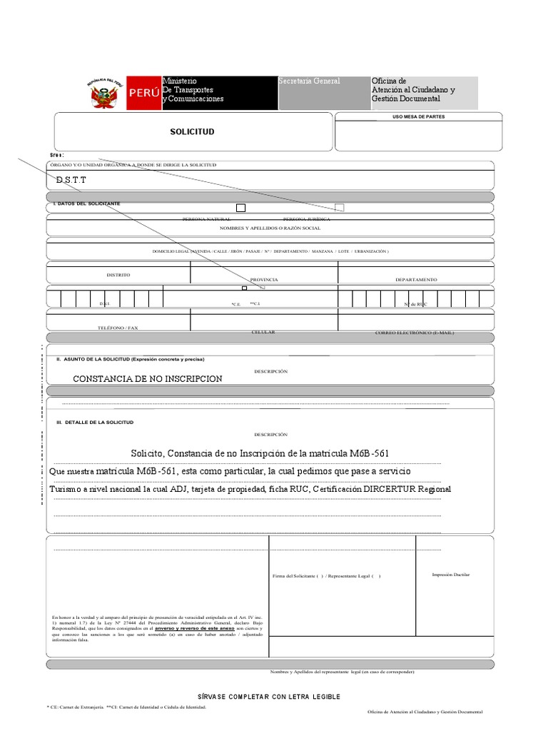 Formato Solicitud IP | PDF | Gobierno y personalidad