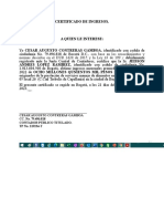 Certificado de Ingresos Expedida Por Contador Publico 1