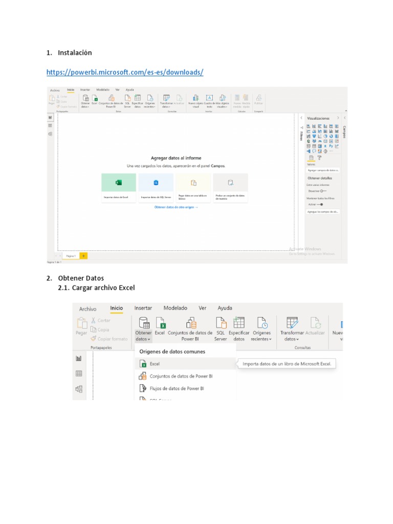 Guía de Transformación de Datos en Power BI | PDF | Informática | Software