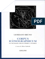 Giordano Bruno, Corpus Iconographicum