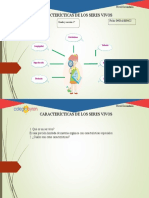 Características de Los Seres Vivos 2023