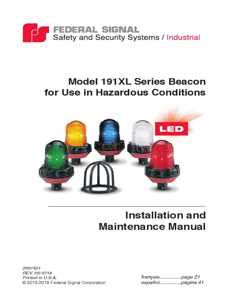 191XL and 191XL-CN Manual 2561421 (1) | PDF