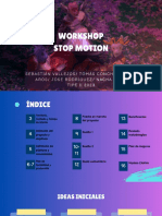 Workshop STOP MOTION. Presentación Final
