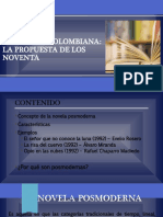 La Novela Colombiana de LOS 90