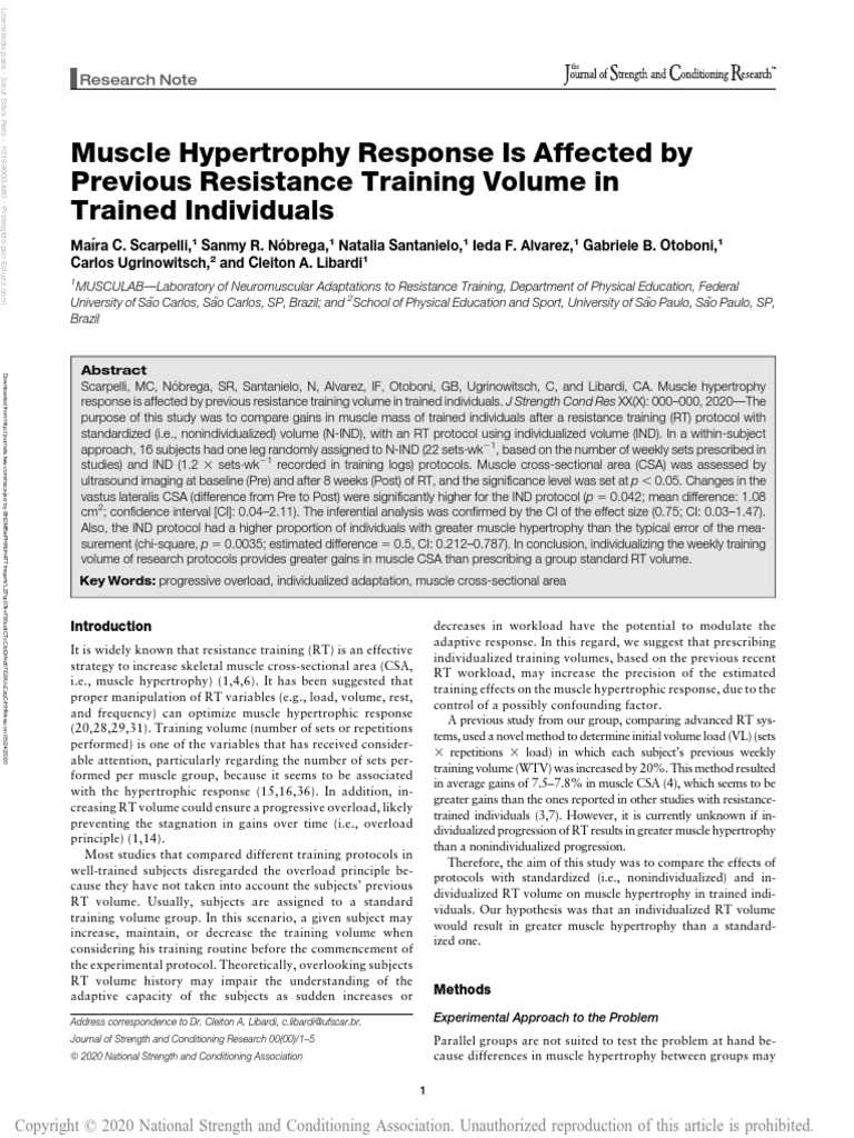 3 Scarpelli Etal 2022 Muscle Hypertrophy Response Is Affected by