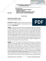 Resolucion 5 sobre medios probatorios extemporaneos Armando Cornejo