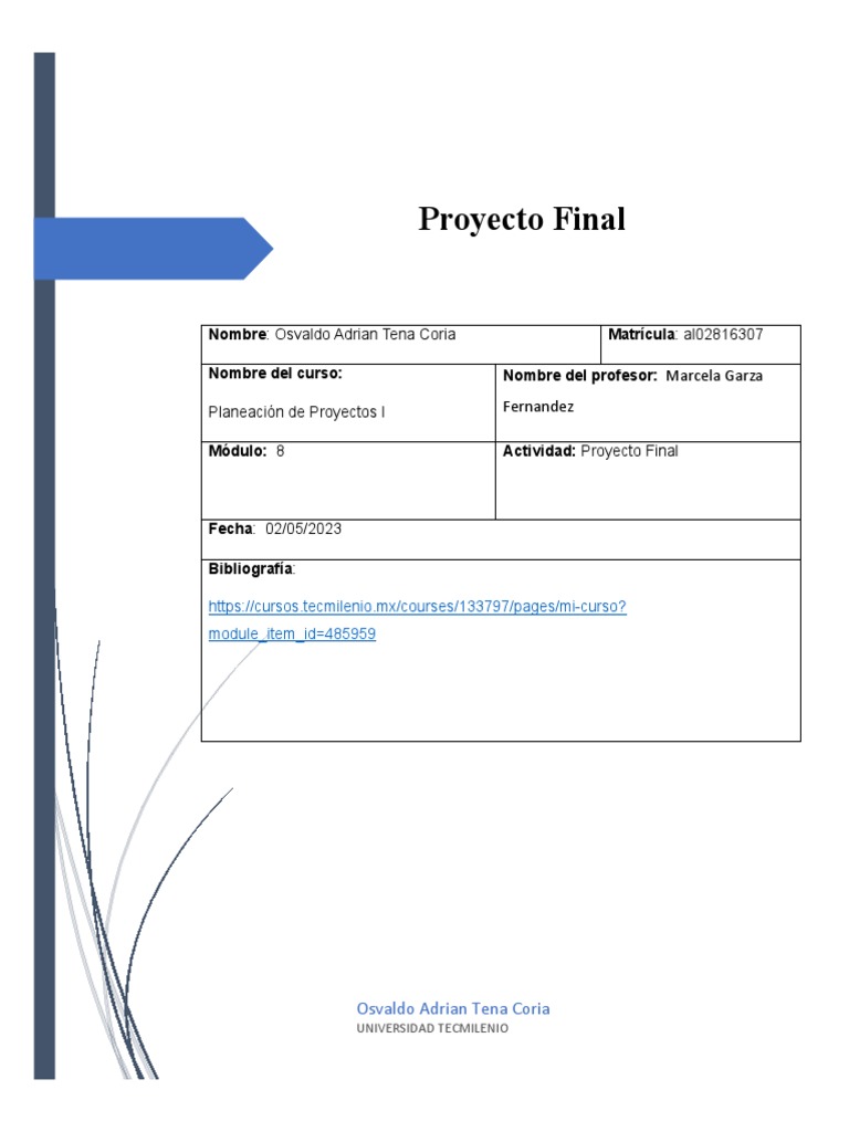 Pasos para Hacer un Proyecto Efectivo | PDF | Calidad (comercial ...