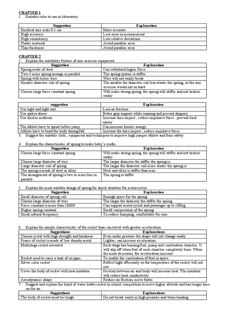 Physics Modifications | PDF | Rocket | Lens (Optics)
