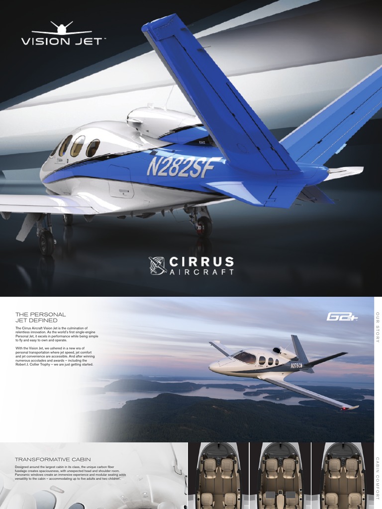 2021 Vision Jet Brochure - 07202021 | PDF | Jet Engine | Vehicles