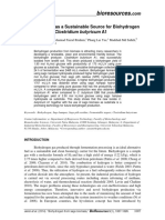 13 Sago Biomass As A Sustainable Source For Biohydrogen Production by Clostridium Butyricum A1