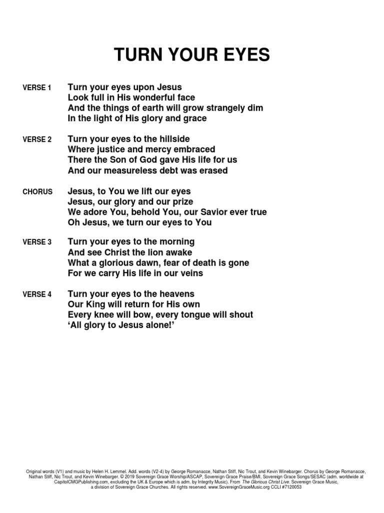 turn_your_eyeslyrics PDF