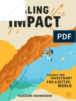 Kusisami Hornberger - Scaling Impact - Finance and Investment For A Better World-Palgrave Macmillan (2023)