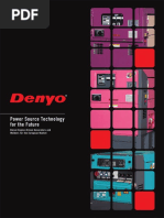 Denyo Euro Spec Brochure