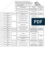 Jadwal Ita Jamnas 2022....... Asli Na