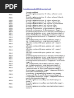 Codes d'erreurs VW/Audi/Seat/Skoda | PDF | Turbocompresseur | Allumage