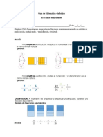 Guía de Matemática-Fracciones Equivalentes