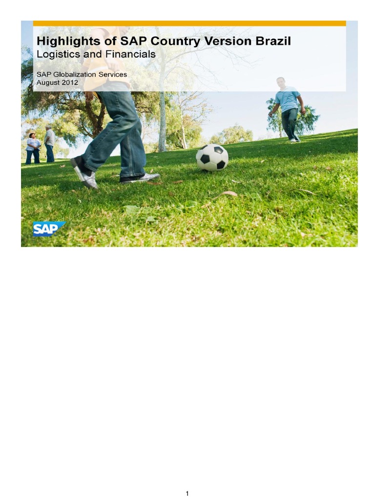 Understanding Nota Fiscal in SAP Brazil | PDF