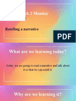 Literacy Rotation - t3w2 - Retelling Stories