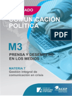 Materia 7 -  GestiÃ³n de la ComunicaciÃ³n en situaciones de crisis 