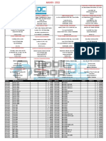 Lista de Precios 3er Precio Agosto 2022