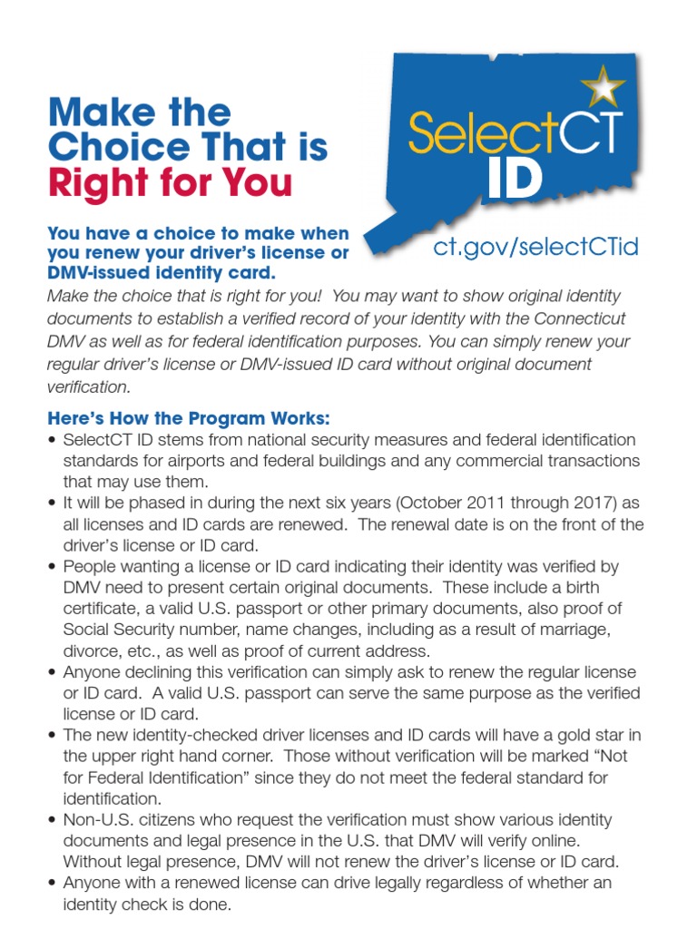 Connecticut DMV License Renewal Guide | PDF | Applications Of ...