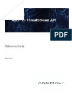 ThreatStream API Reference Guide