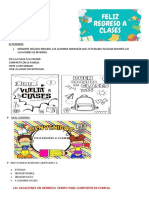 Secuencia de Actividades de Las Semana Del 31 de Julio Al 4 de Agosto