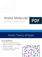 Thermal 4 Kinetic Molecular Theory