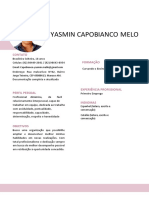 Curriculo Yasmin Capobianco Melo