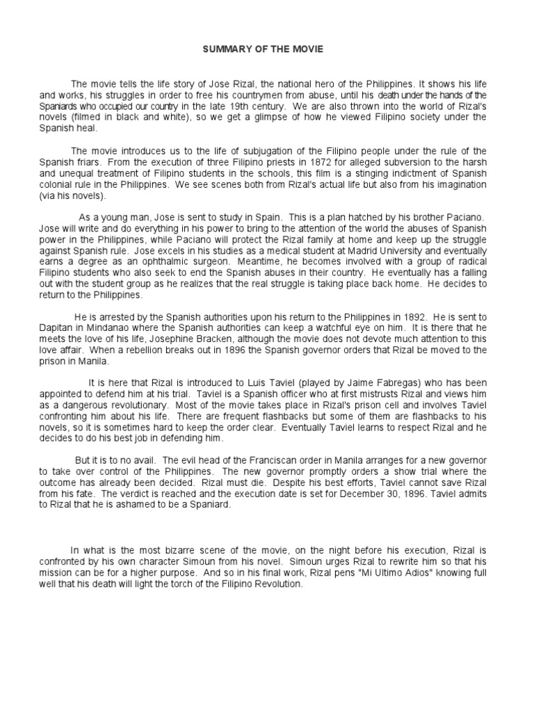 Documentary reflection assignment image