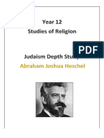 Abraham Heschel Resource Booklet