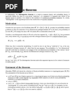 Disintegration Theorem