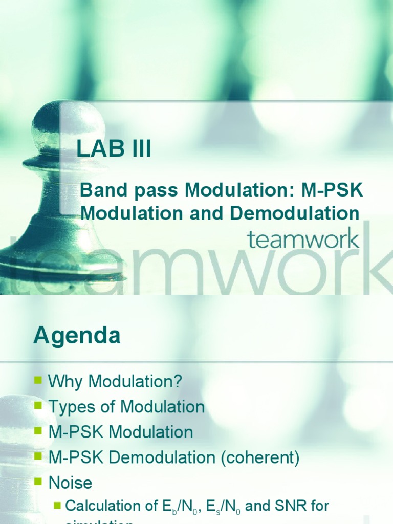 MPSK Modulation | PDF
