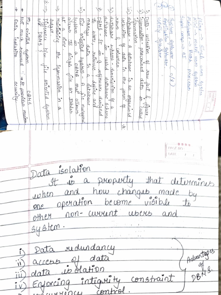 FC Notes | PDF | Data Management Software | Sql