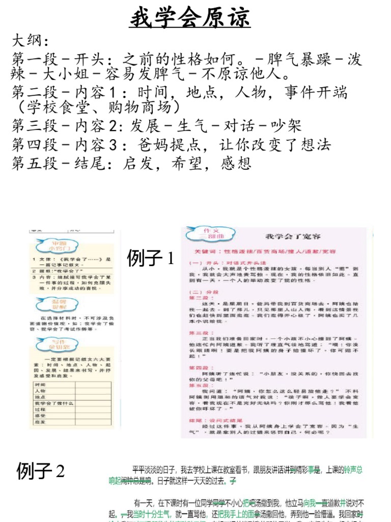 我学会了原谅 誊清 | PDF