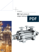 MC High Pressure Stage Casing Pump E10026