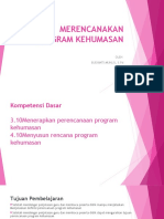 Kd. 3.10 Merencanakan Program Kehumasan