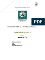 Trabajo Practico 4- Penal Parte Especial