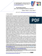 Presentación Al Dossier ¿Qué Hay de Nuevo Sobre El Sufragio Femenino en América? Adriana Valobra y Neici Zeller