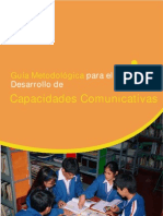 Guía Metodológica para El Desarrollo de CAPACIDADES COMUNICATIVAS