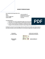 Surat Pernyataan Personil Juru Ukur