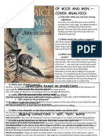 Of Mice and Men' - Cover Analysis