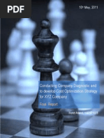 Cost Optimization &amp; Diagonstic