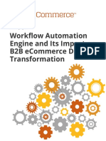 Workflow Automation Engine and Its Impact On B2B Ecommerce Digital Transformation